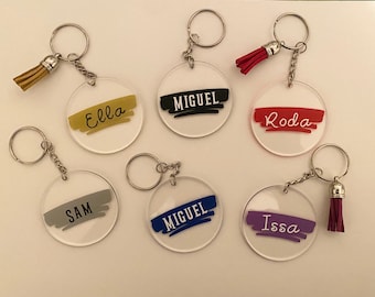 Keychains w/ Personalized Names
