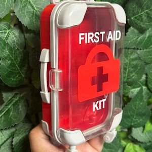 First Aid Kit | Mini Suitcase/Little Luggage Travel Kit