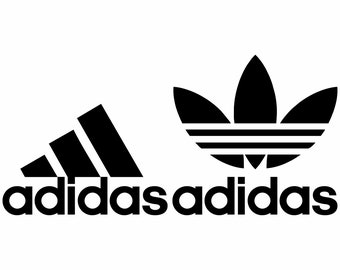 how to draw the adidas sign