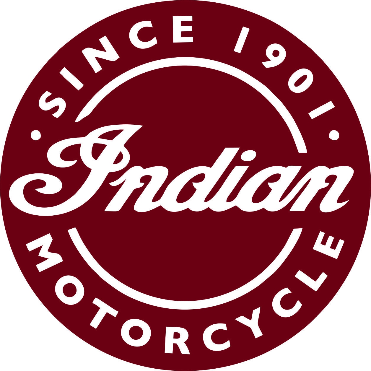 Indian Motorcycle Logo Round Svg Etsy