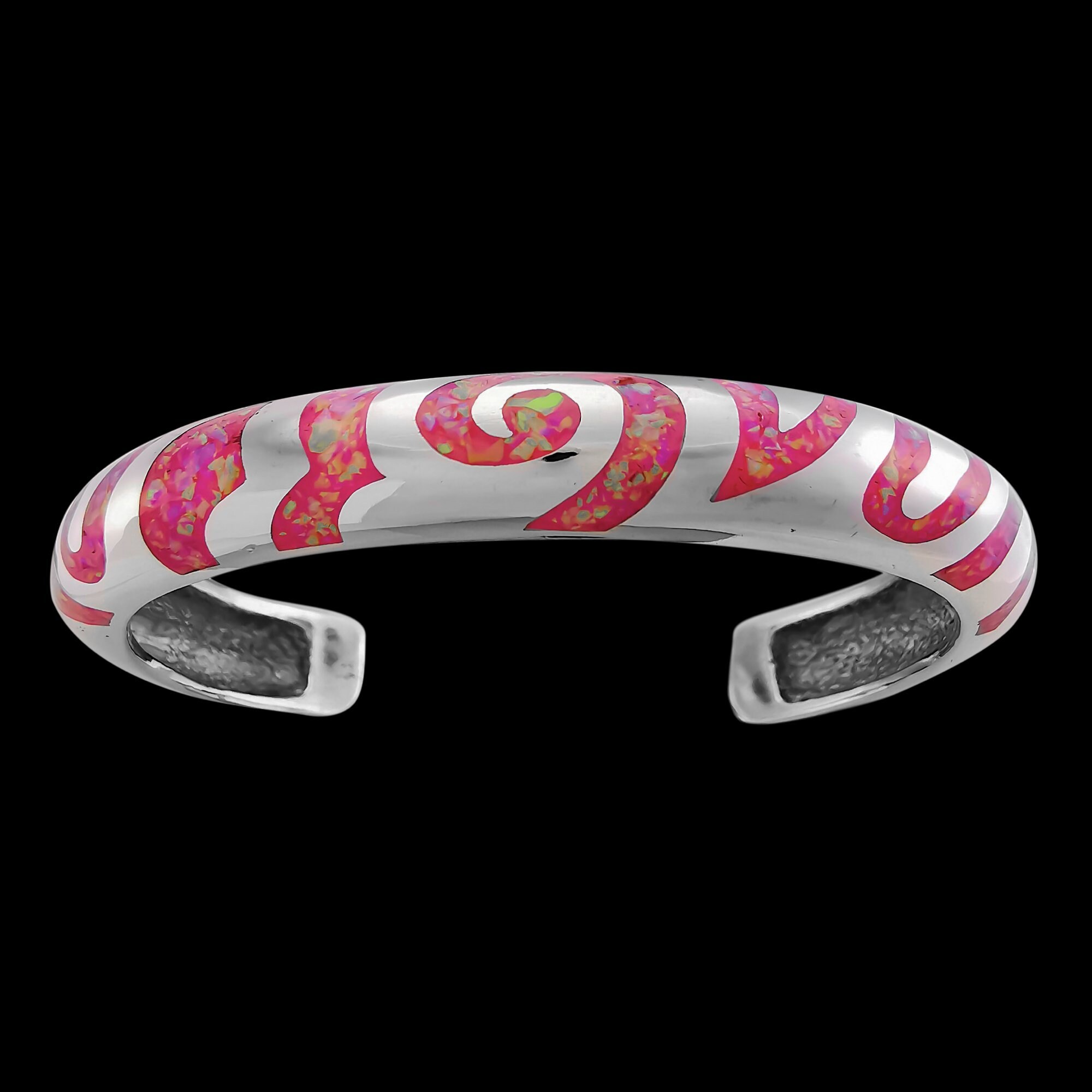 Swirl Bracelet • Native American Handmade Jewelry • 925