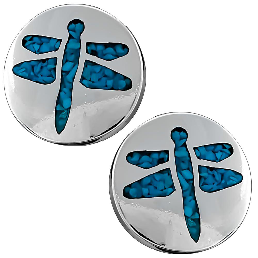 Orecchini A Libellula In Argento 925 Con Turchese | Gioielli Donna VENACOLY | Regalo Significativo