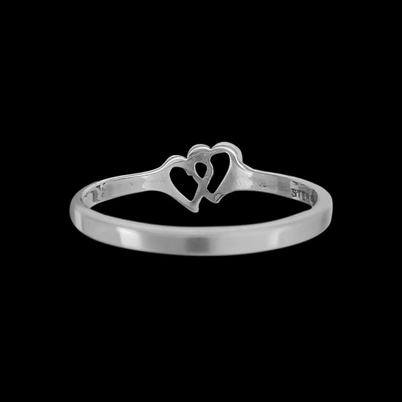 Two hearts one love ring shop