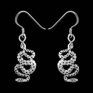 Rattlesnake Dangle Earrings