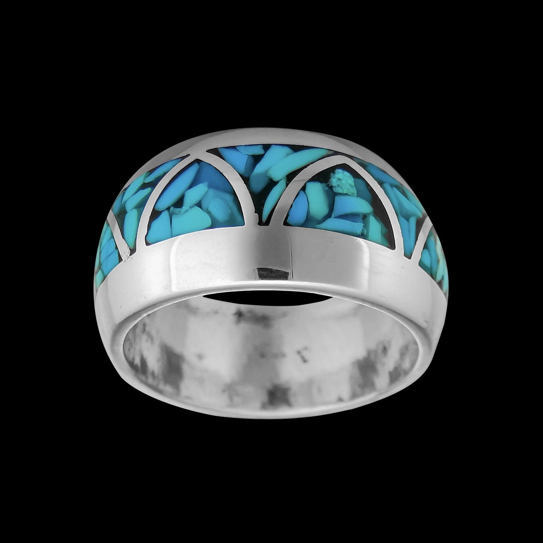 Sterling Silver Navajo Ring • Native American Handcrafted