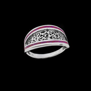 Elf Quest Ring - 925 Sterling Silver - Wendy Pini Richard Pini - Navajo Handcrafted