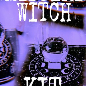 Mystery Beginners Witch Kit Includes Herbs Spell Recipes Crystals Divination Tools Altar Decor