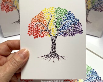 Tarjeta de felicitación individual en blanco de 4,25" x 5,5" con sobre.