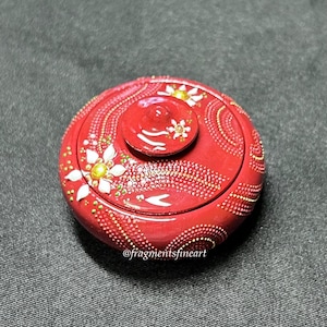 Tiny Lidded Trinket Pot