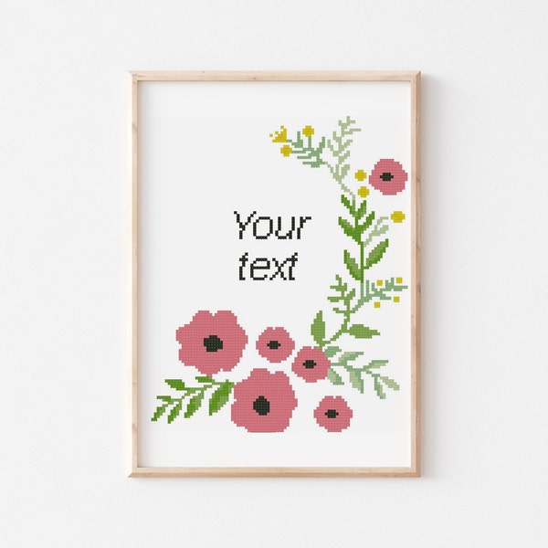 Custom Cross Stitch Pattern Etsy