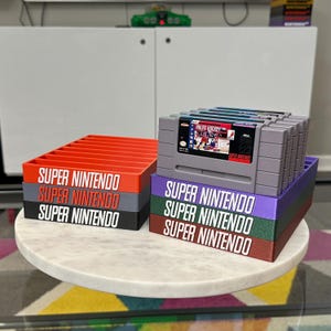 Super Nintendo (SNES) 8 Game Holder