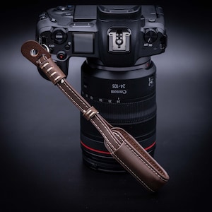 Imperium Signifier-DSLR Leather Camera Wrist Strap with Wrist Straps-Comfortable Camera Hand Strap for Photographers