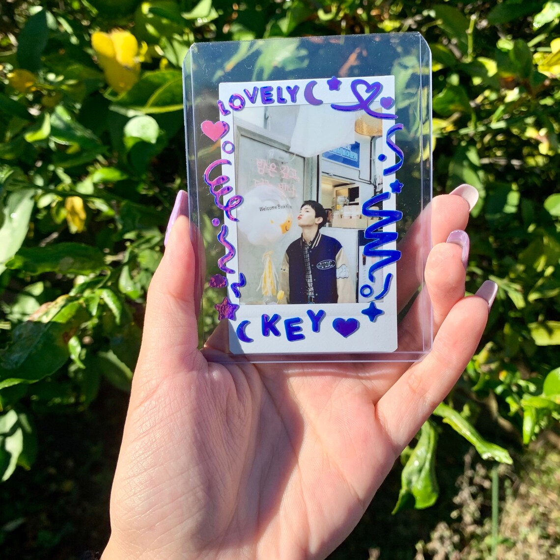 Decorated Korean Kpop Toploader Etsy