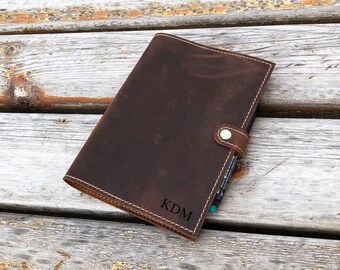 Personalized Leather Journal Notebook Refillable, Notebook, Journal, Personalized Notebook, Journal,Genuine Leather Travel Journal