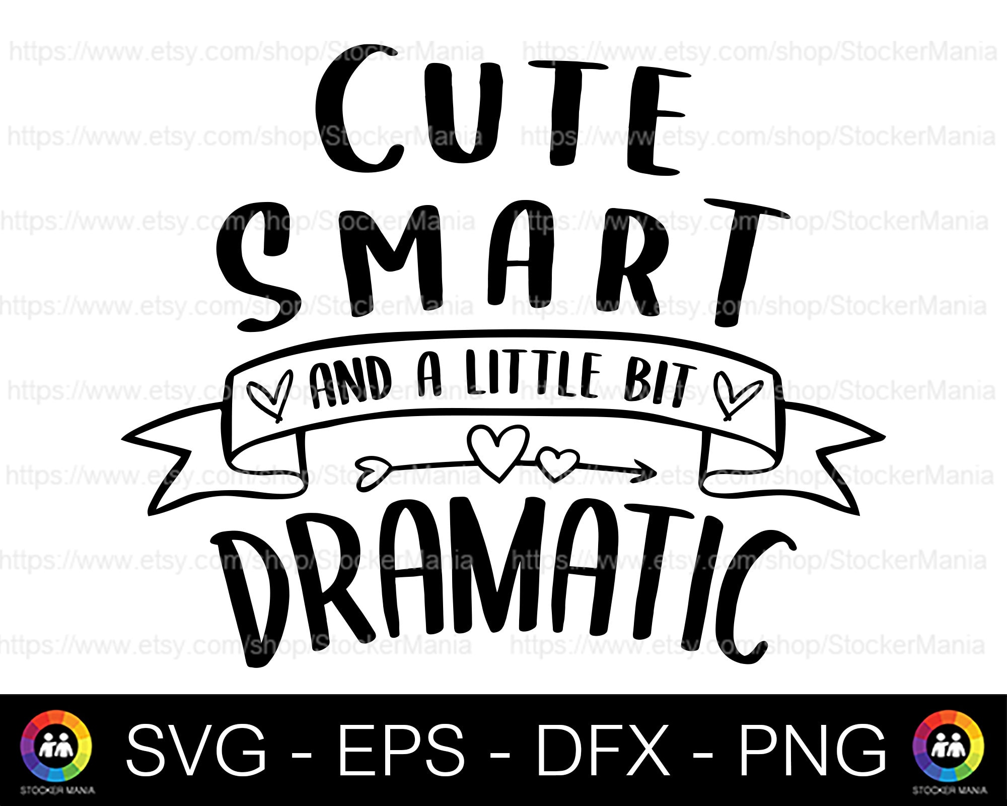 Cute Smart and a Little Bit Dramatic Svg Baby Girl SVG Baby - Etsy