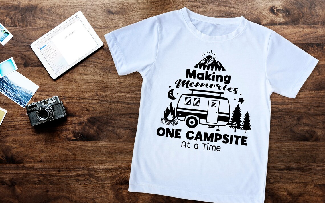 Making Memories One Campsite at a Time Svg, Camping SVG , Adventure SVG