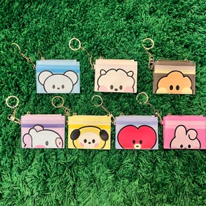 BTS BT21 Minini card holder/ Coin purse