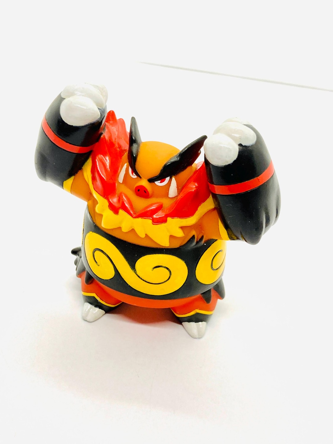 Emboar Mini Figure Doll Pocket Monster Very Rare From Japan Vintage ...