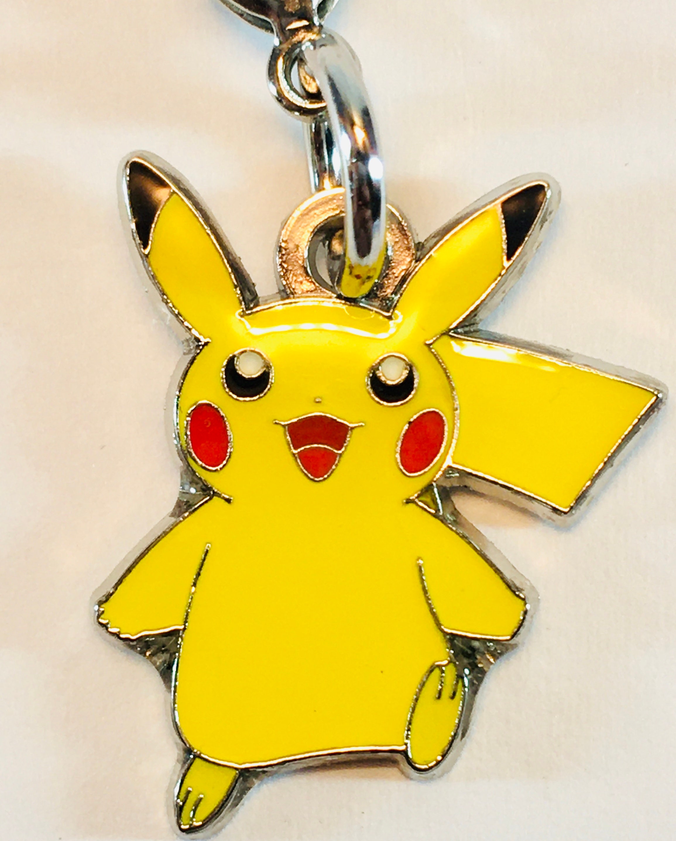 Porte-clés Pikachu Metal Charm Pokemon Center Ltd. Pocket Monster Very Rare  From japan Vintage F/S Official -  France