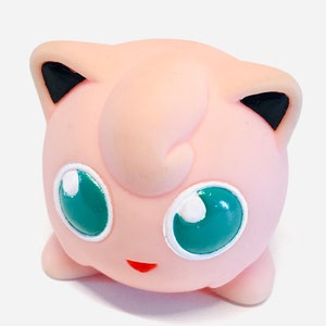 Jigglypuff Pokémon Estátua Decorativa Fofo E Leve Plástico