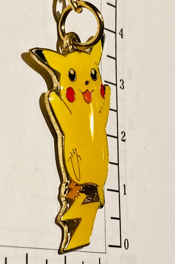 Pikachu Key ring Metal Charm The first generation… - image 4