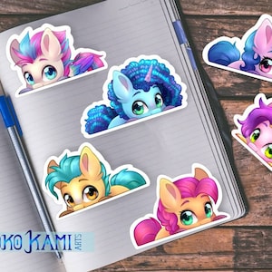 MLP G5 Sticker l Misty Izzy Pipp Zipp Sunny Hitch