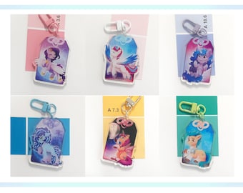 MLP Omamori - G5 Sunny, Izzy, Misty, Zipp und mehr - Acryl Charm Keychain