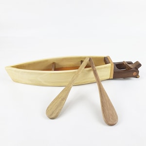 Personalisierte Holzboot Spielzeug | Babyspielzeug aus Holz | Kinderzimmer Dekor | Geburtstagsgeschenk für Kinder 1 Jahr.