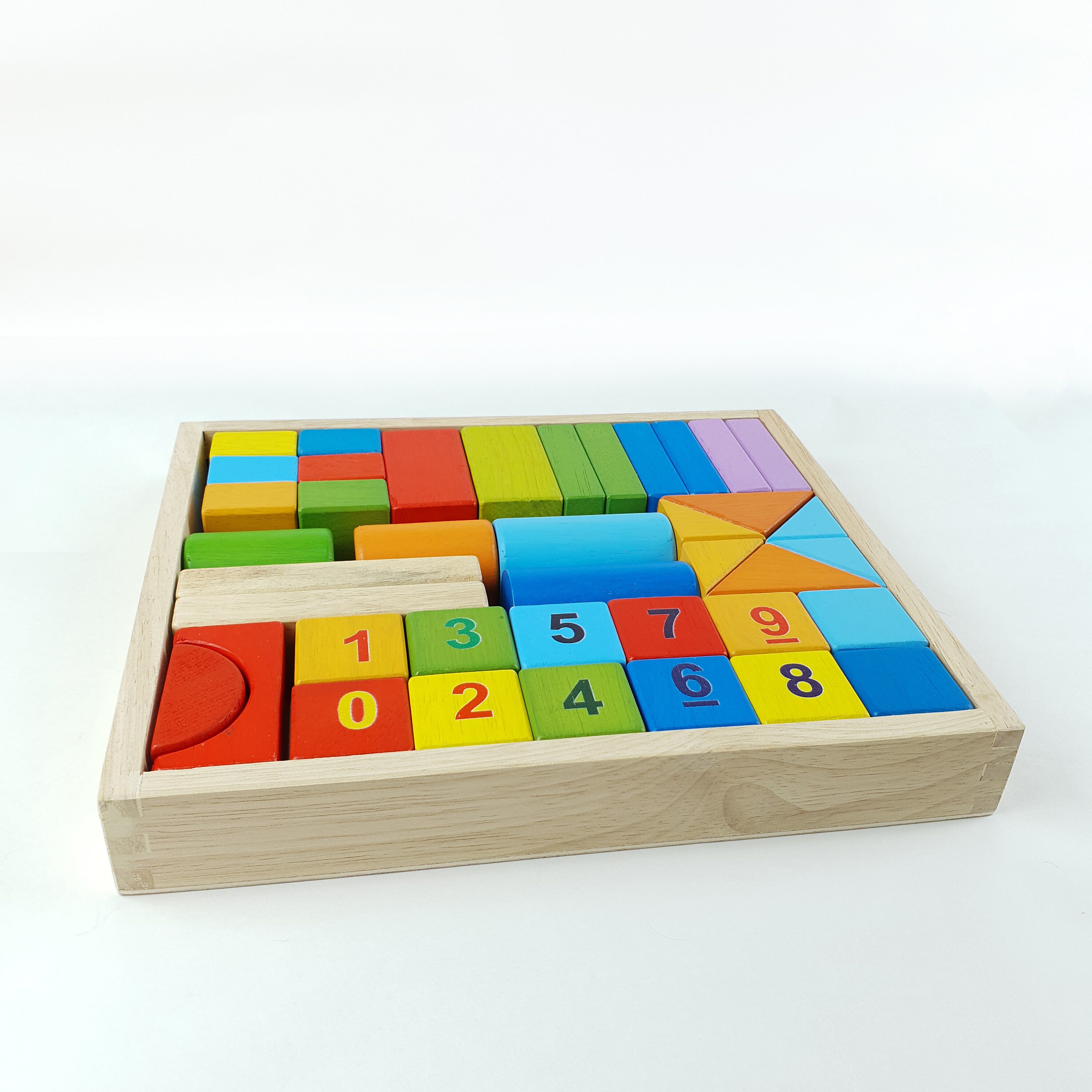 Mixed Block Example Montessori Wooden Mixed Block Set: Learning Toy for Children - Etsy
