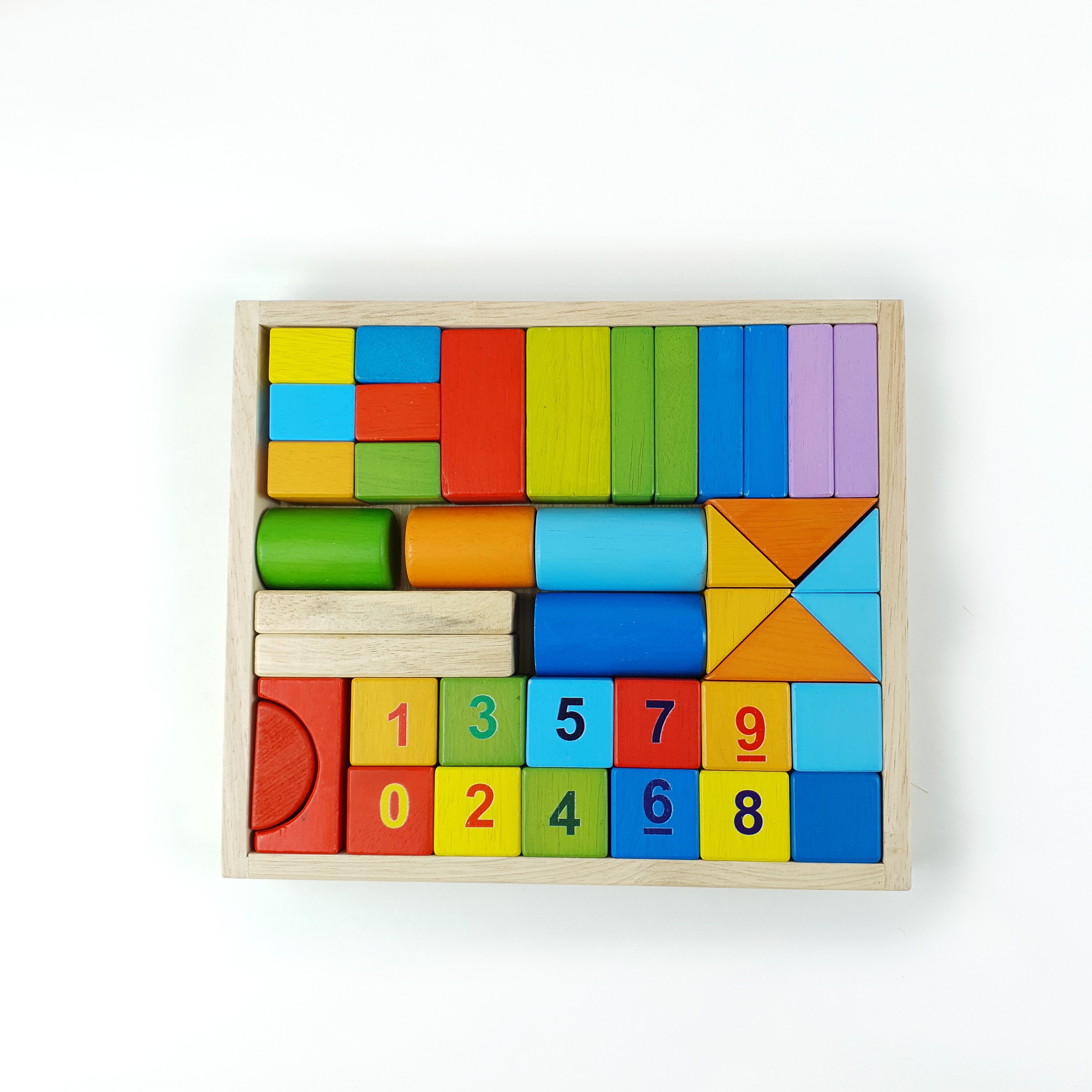 Mixed Block Example Montessori Wooden Mixed Block Set: Learning Toy for Children - Etsy