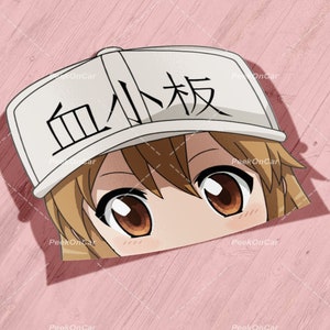 Fire Force Anime Aufkleber Decal Holographischer Maki Oze Peeker Sticker