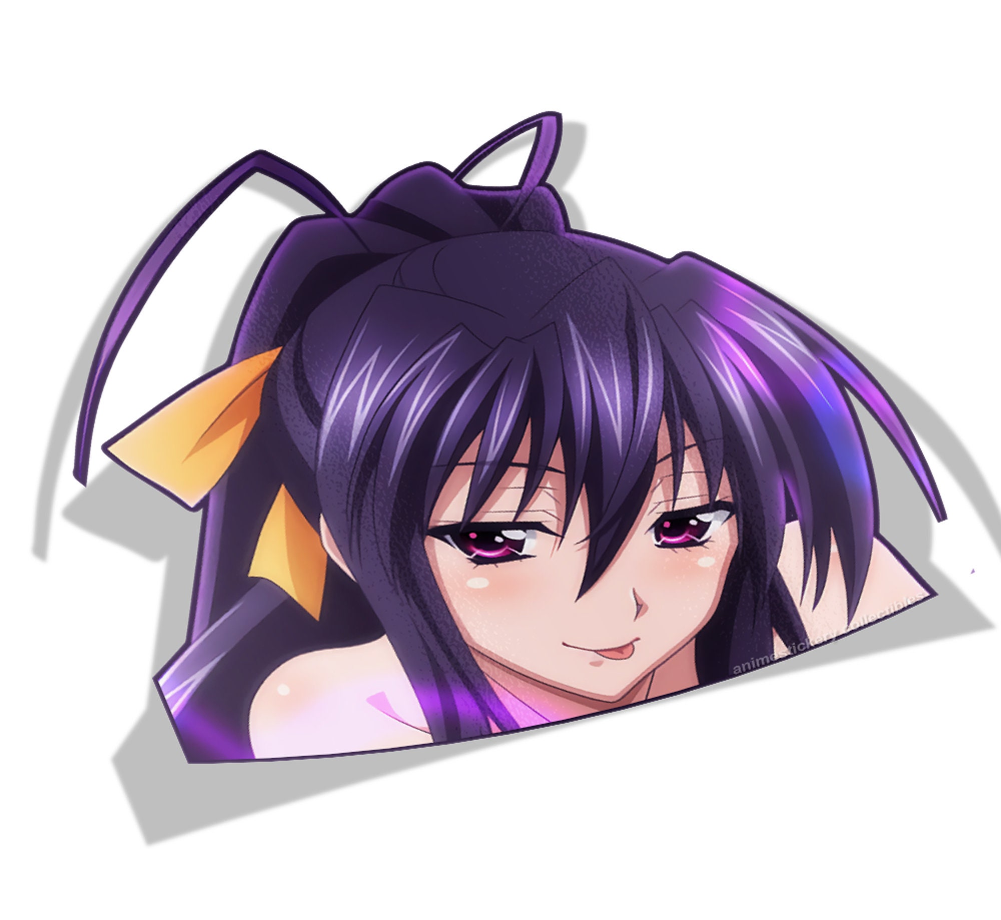 Adesivo Peeker Sticker Waifus Anime - Zero Two, Akame, Ram, Asuka, Rei,  Raphtalia - Escorrega o Preço