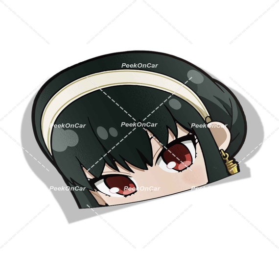 Y.F Peek Peeker Anime Stickers Laptop Stickers Cars -  Norway