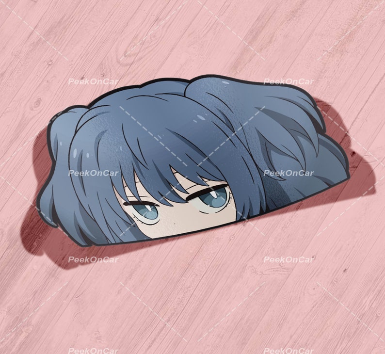 Laptop Stickers Bumper Stickers Saiko Cars Vinyl Stickers Peeker Kiss Cut Decals Peek Anime Stickers