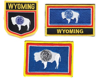 Wyoming University Cowboys Horse Vintage Sew On 3 Circular Patch