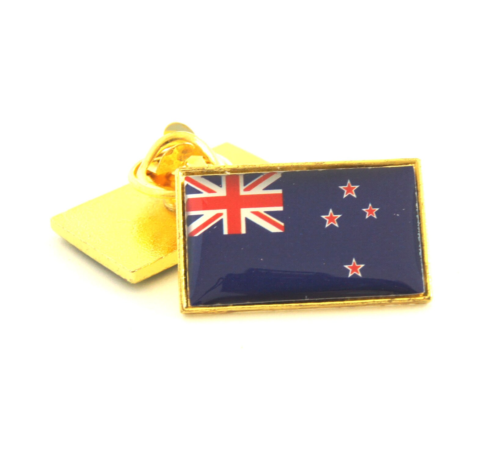 2pcs New Zealand National Flag Lapel Pin Badge Set Gift Box Etsy