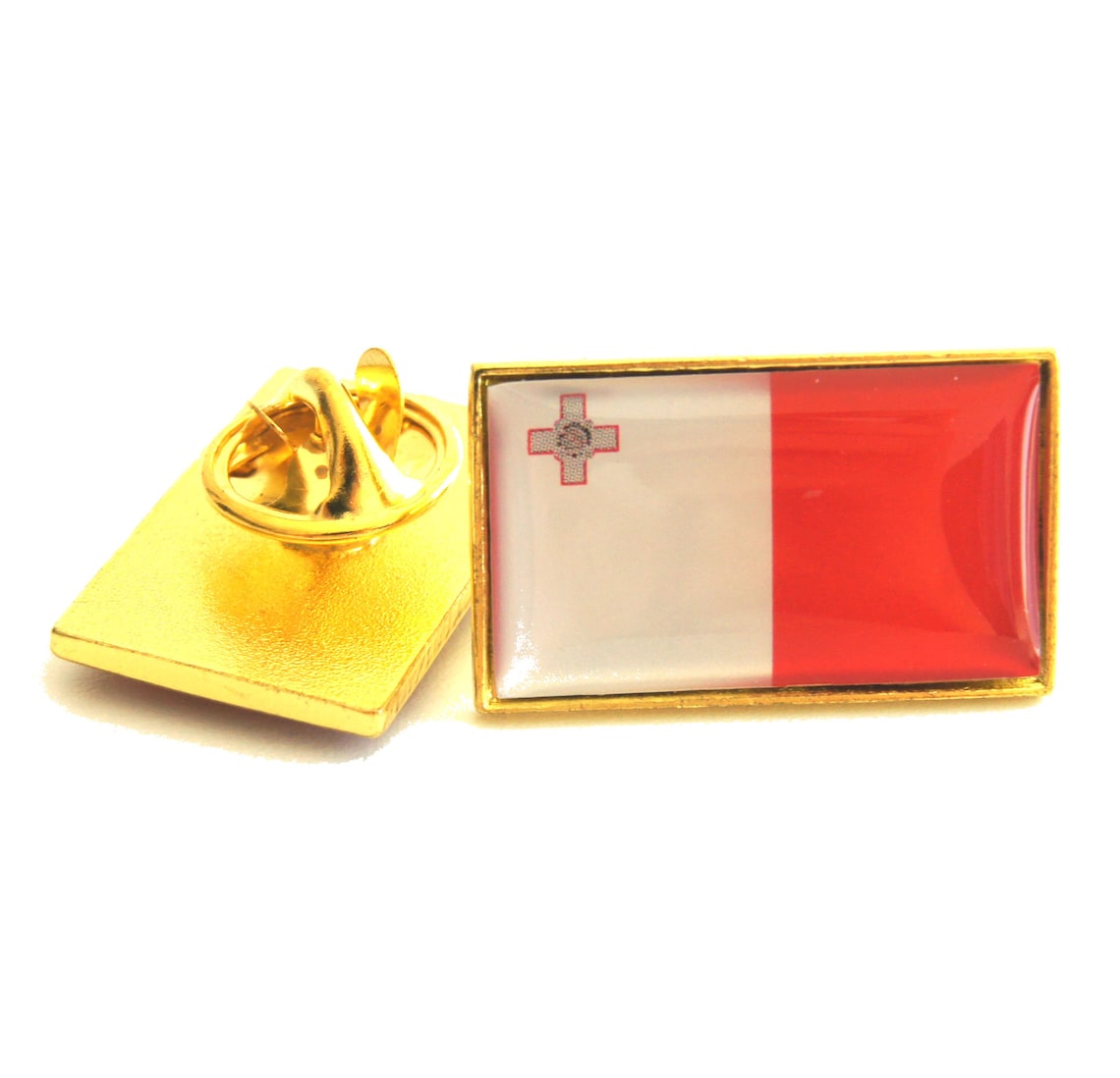 2pcs/3pcs Malta National Flag Lapel Pin Badge Set Gift Box Etsy UK