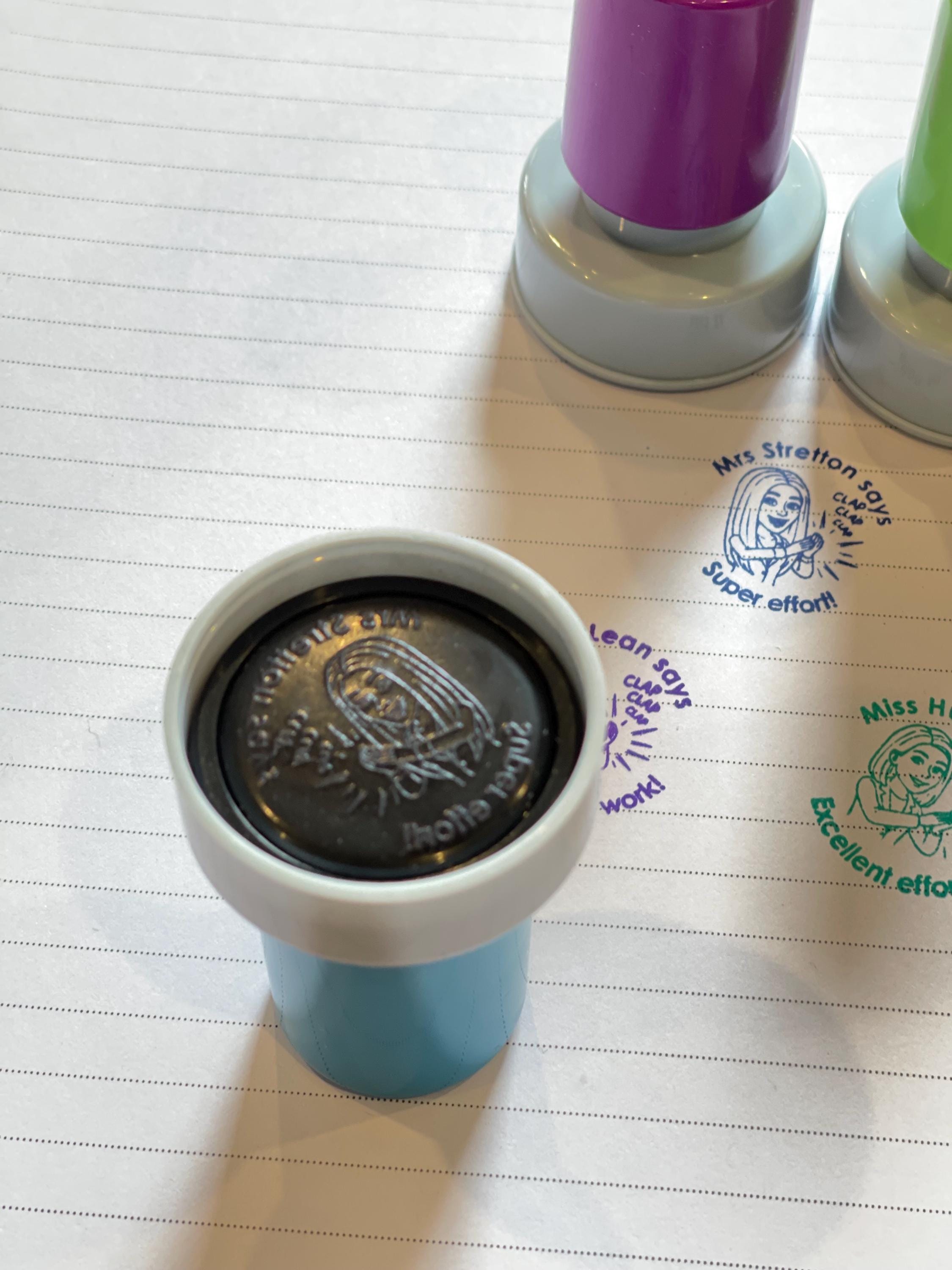 Custom Bitmoji Teacher Stamp - Personalized Teacher Stamp With Bitmoji ...