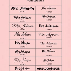 Custom Name Signature Rubber Flash Stamp Self-Inking Personalized teacher Nurse stamp 27X10mm DIY image 3