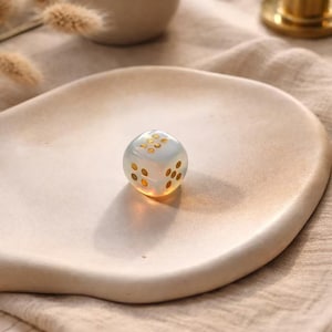 15mm Handmade Natural Stone Dice Set – Hand Polished Gemstone Dice for RPG, Board Games, Home Decor & Collection image 2