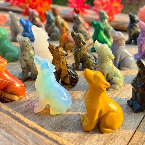 Canadian Jade Bear With Fish - Multiple Sizes - Jade Carving