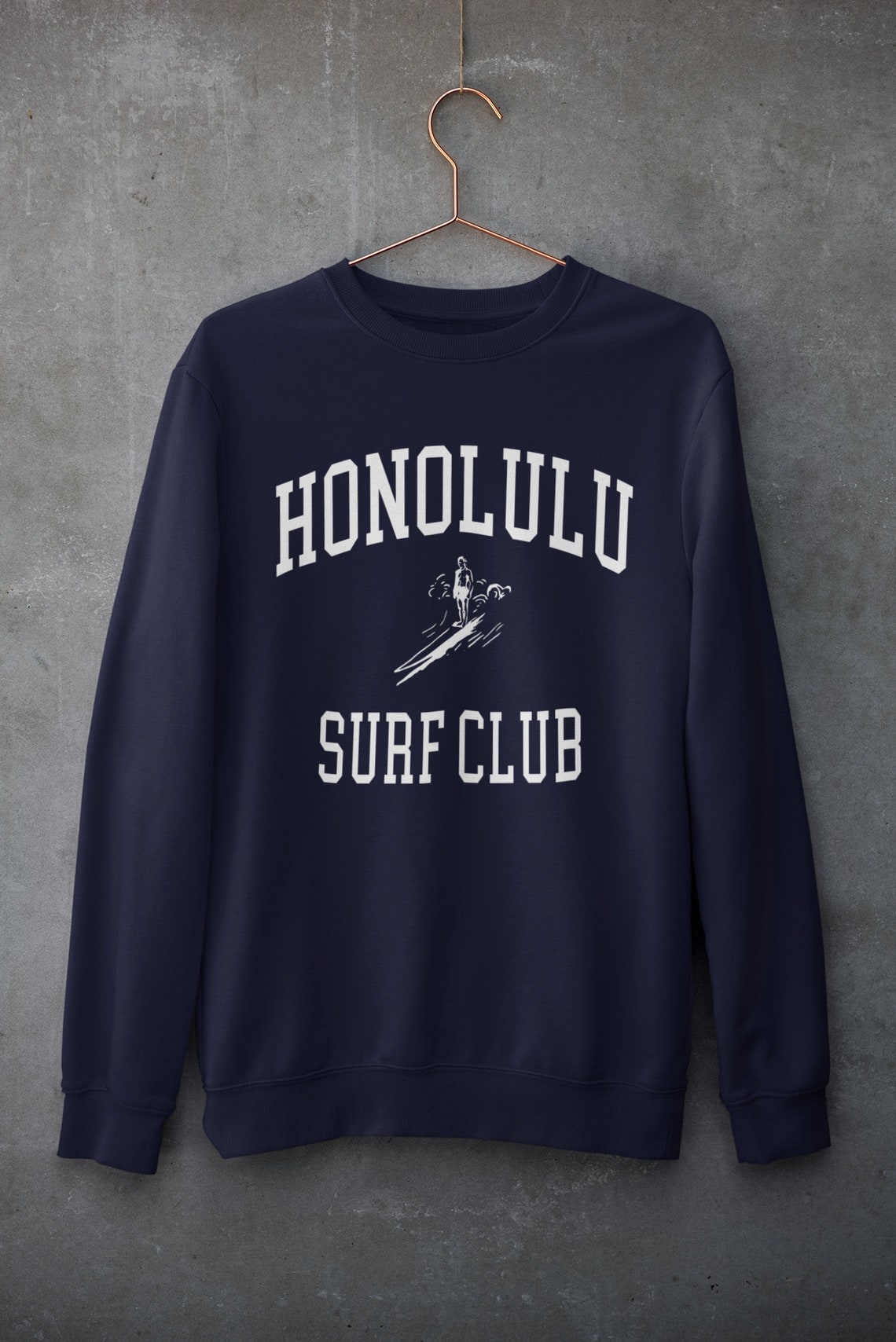 Sweat-shirt à Capuche Hawaii Honolulu - Motif Beach Waves Et Soleil - Taille XS Unisex