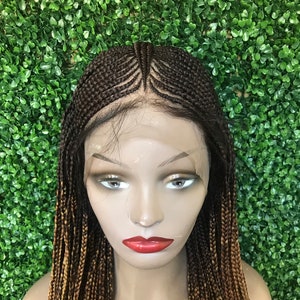 Full Lace Box Braided Wig