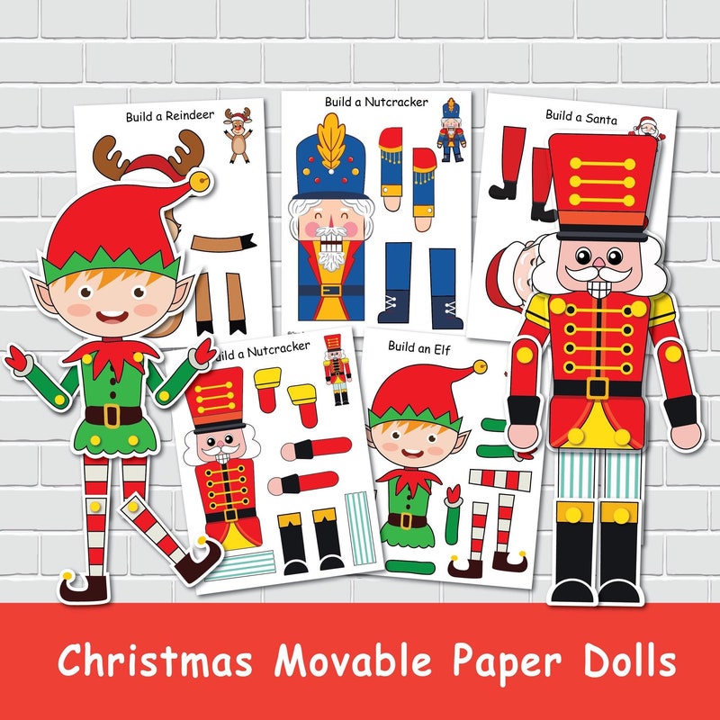 Moveable Papercraft Movable Paper Doll - Etsy