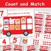 Cars Alphabet Matching Activity ABC Busy Book Pages Toddler Learning ...