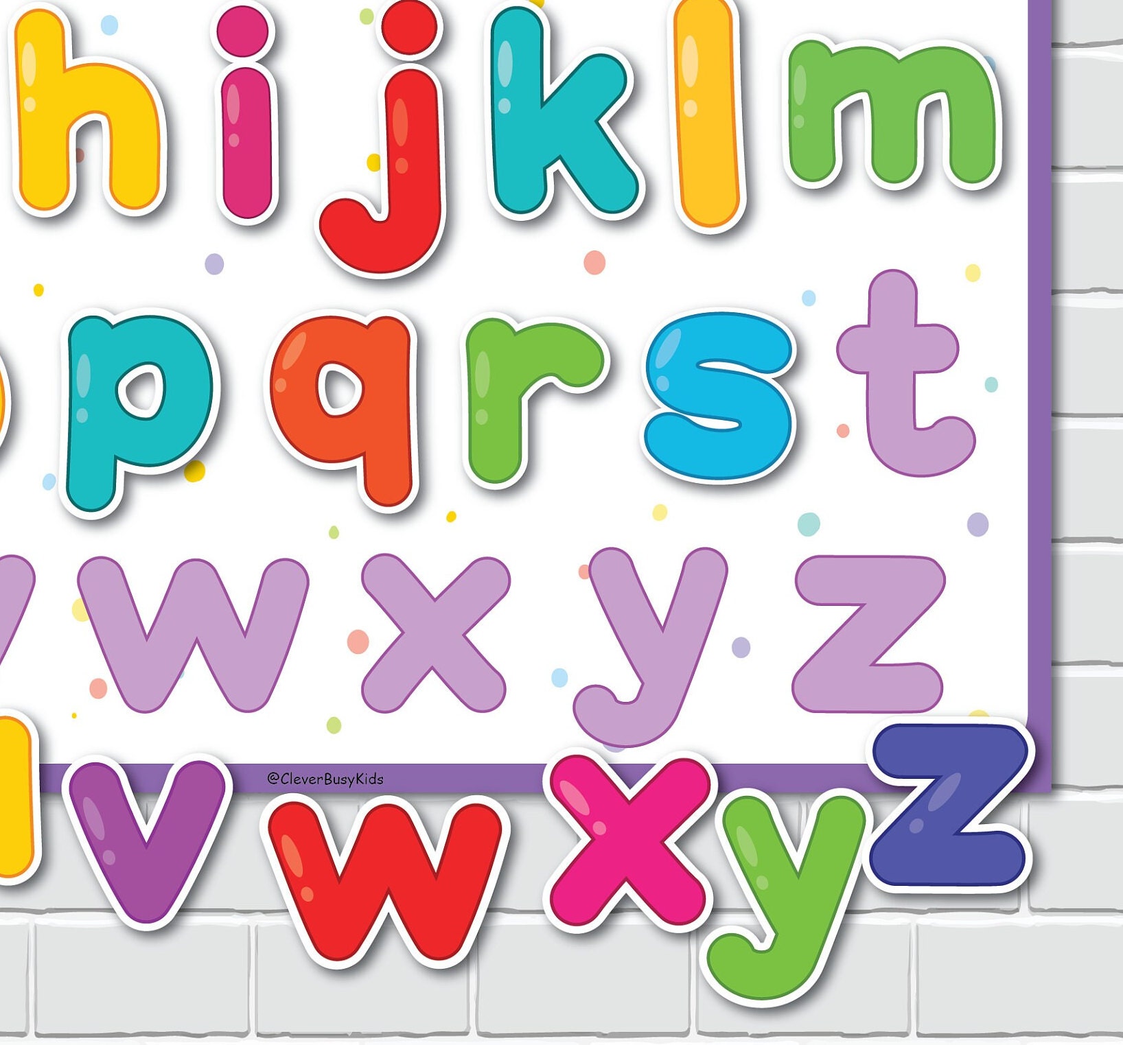 Alphabet Matching Activity, Lowercase Letters, ABC Busy Book Page ...