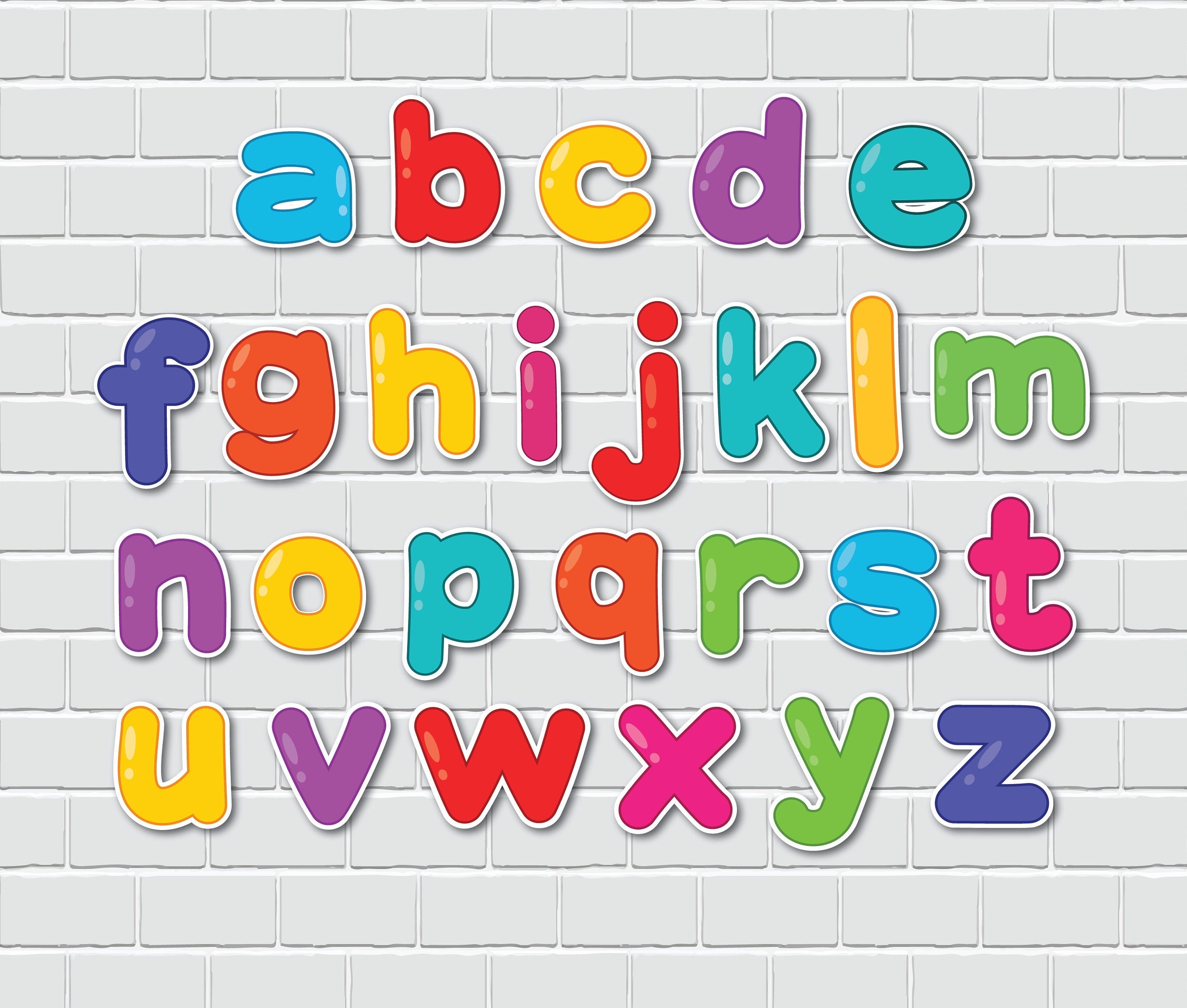 Alphabet Matching Activity, Lowercase Letters, ABC Busy Book Page ...