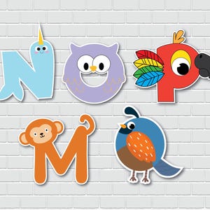 Alphabet Letters Craft for Kids, Uppercase Letter Recognition, Toddler Paper Craft, Preschool Activities, ABC Printables for Homeschool image 10