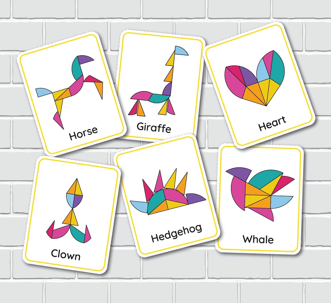 Kids Printable Puzzle Activity Preschool Kindergarten - Etsy