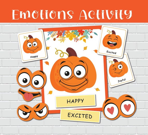 Emotions Activity for Kids Preschool Feelings Printables - Etsy